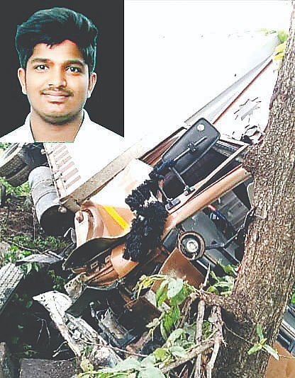  ರಸ್ತೆ ಅಪಘಾತದಲ್ಲಿ ನಗರ್ತಿ ಗ್ರಾಮದ ದೇವರಾಜು ಅವರ ಪುತ್ರ ಯಶವಂತ್ಮೃತ 