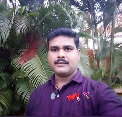 ಆಯಾತಪ್ಪಿ ಬಿದ್ದು ಕಾರ್ಮಿಕ ಸಾವು
