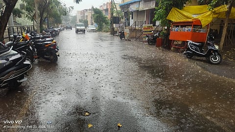 ಚಿಕ್ಕೋಡಿಯಲ್ಲಿ ತಂಪೆರೆದ ಮಳೆ