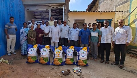 ಬೀಜ ವಿತರಣೆ ಚಾಲನೆ 