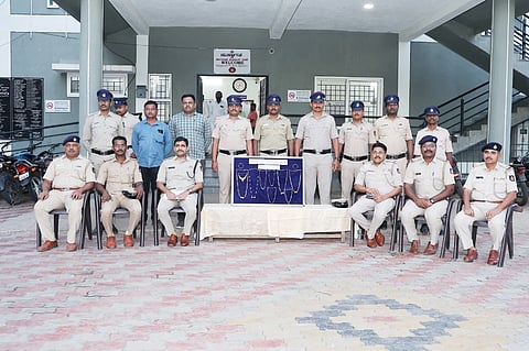 ಕಾಗವಾಡ ಪೊಲೀಸರಿಂದ ಅಂತರರಾಜ್ಯ ಕಳ್ಳರ ಬಂಧನ