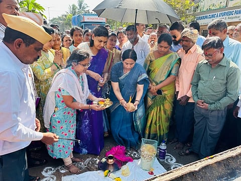 ಕಾಮಗಾರಿಗೆ ಭೂಮಿ ಪೂಜೆ