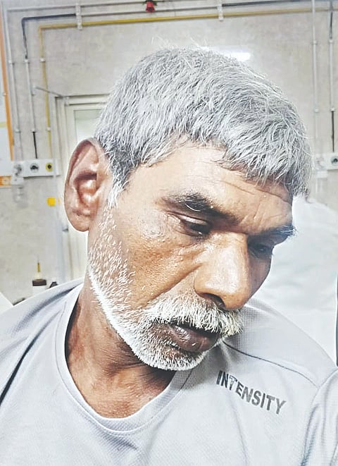 ಗಾಯಗೊಂಡ ಮಲ್ಲೇಶ್
