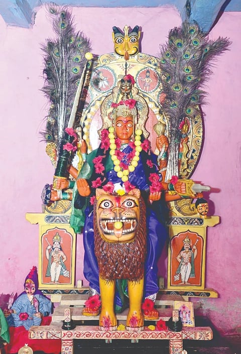 ದ್ಯಾಮವ್ವದೇವಿ ಮೂರ್ತಿ