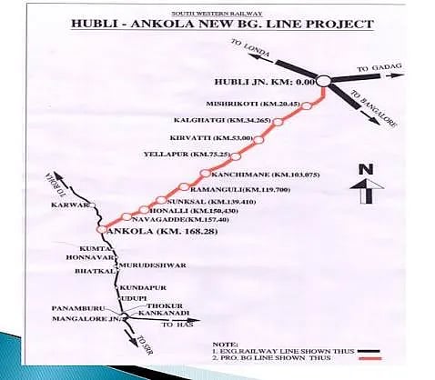 ಹುಬ್ಬಳ್ಳಿ-ಅಂಕೋಲಾ ಮಾರ್ಗ 