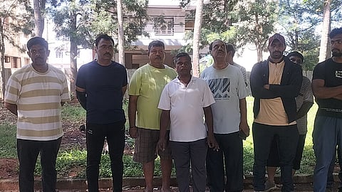 ಕ್ರೀಡಾಂಗಣದಲ್ಲಿ ಕಡಿಯಲು ಉದ್ದೇಶಿಸಿರುವ ಮರಗಳ ಮುಂಭಾಗ ಕ್ರೀಡಾಪಟುಗಳ ಆಕ್ರೋಶ