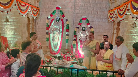 Srinivas Kalyana's glory at Kunigal festival