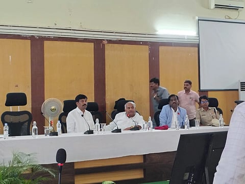Minister, Shivanand Patil, Meeting,  