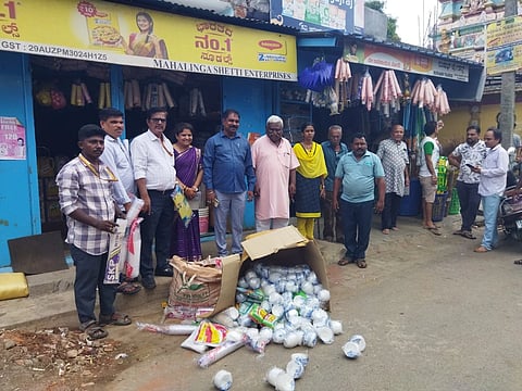 haveri-cmc-commissioner, Plastic, Raid, 