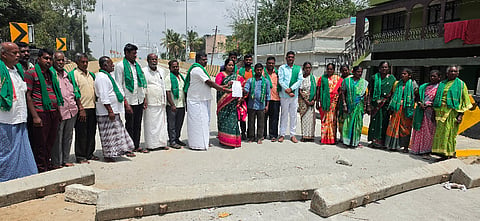 The railway overbridge should be inaugurated soon.