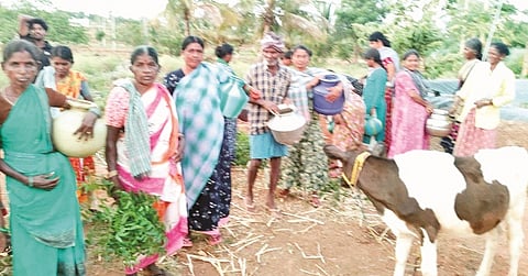  ದೊಡ್ಡಾಲತ್ತೂರು ಗ್ರಾಮದಲ್ಲಿ ತಲೆದೂರಿರುವ ಕುಡಿಯುವ ನೀರಿನ ಸಮಸ್ಯೆಯನ್ನು ಬಗೆಹರಿಸುವಂತೆ ಗ್ರಾಮಸ್ಥರು ಒತ್ತಾಯಿಸಿದರು. 