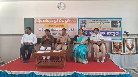 Haveri, Devihosur, RVK, School, Drivers Awarness, 