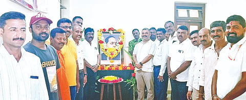 ಕೆ.ಆರ್.ಸಾಗರ ಕಾವೇರಿ ನೀರಾವರಿ ನಿಗಮದ ಕಾರ್ಯಪಾಲಕ ಅಭಿಯಂತರ ಕಚೇರಿಯಲ್ಲಿ  ಅಂಬೇಡ್ಕ್‌ರ್ ಜಯಂತಿ ಆಚರಿಸಲಾಯಿತು. 