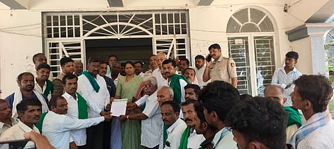 Haveri, Raita Sangha Protest, For Demands, 