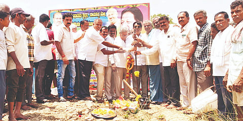 Construction of check dams benefits farmers