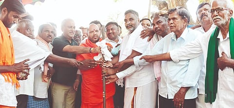 Emphasis on community hall construction
