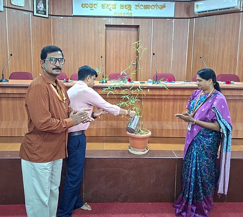 ಹವಾಮಾನ ಬದಲಾವಣೆ ಕ್ರಿಯಾ ಯೋಜನೆಯ ಕಾರ್ಯಾಗಾರವನ್ನು ಸೋಮಶೇಖರ ಮೇಸ್ತ ಉದ್ಘಾಟಿಸಿದರು.