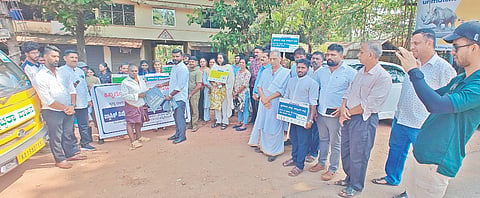  ಏಕಬಳಕೆಯ ಪ್ಲಾಸ್ಟಿಕ್ ನಿಷೇಧದ ಕುರಿತು ಸಾರ್ವಜನಿಕರಿಗೆ ಜಾಗೃತಿ ಮೂಡಿಸುವ ಅಂಗವಾಗಿ ಮೂರು ಕಾವೇರಿಯಿಂದ ಕಿನ್ನಿಗೋಳಿಯ ತನಕ ಕಾಲ್ನಡಿಗೆ ಜಾಥಾ ಕಾರ್ಯಕ್ರಮ ನಡೆಯಿತು.   