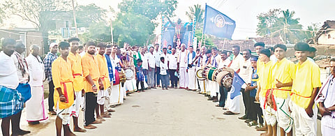 ಸರಗೂರು ತಾಲೂಕಿನ ಉಯ್ಯಂಬಳಿ ಗ್ರಾಮದಲ್ಲಿ ಬಾಬಾ ಸಾಹೇಬ್ ಅಂಬೇಡ್ಕರ್ ಅವರ 135 ನೇ ಜಯಂತಿಯನ್ನು ಹಬ್ಬದ ಮಾದರಿಯಲ್ಲಿ ವಿಜೃಂಭಣೆಯಿಂದ ಆಚರಿಸಲಾಯಿತು.