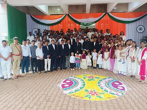 ಜಿಲ್ಲಾ ಪಂಚಾಯತ್ ಕಾರ್ಯಾಲಯದ ಆವರಣದಲ್ಲಿ ನಡೆದ 80ನೇ ಸ್ವಾತಂತ್ರ್ಯ ದಿನಾಚರಣೆ ಕಾರ್ಯಕ್ರಮ
