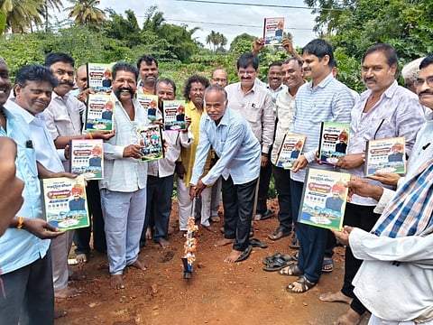 ನೇಸರಗಿಯ ಹಳ್ಳದ ಬಳಿ ಸೇತುವೆ ನಿರ್ಮಾಣ ಕಾಮಗಾರಿಗೆ ಗಣ್ಯರು ಚಾಲನೆ ನೀಡಿದರು. ಶಾಸಕ ಬಾಬಸಾಹೇಬ ಪಾಟೀಲ, ಶಿವನಗೌಡ ಪಾಟೀಲ, ಎ.ಆರ್.ಮಾಳಣ್ಣವರ, ಅನಿಲ ಎಂ., ಆನಂದ ಕಿರಗಿ ಇತರರಿದ್ದರು.
