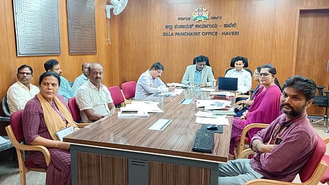 Haveri, JJM, DDWS, Secretory, DC Meeting, 
