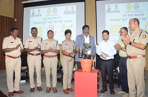 Haveri, Drugs Mukta Karnataka, Campagin, Police, DC, SP, 