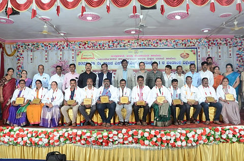 Haveri, SSLC, DDPI, Teachers, Sanmana,