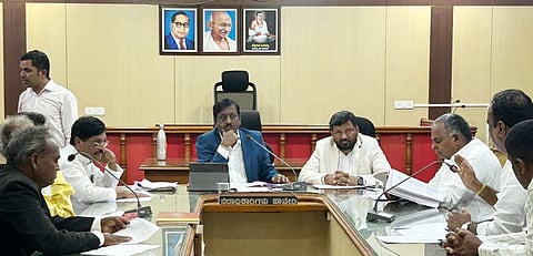 Haveri, SIR, DC, All Party, Meeting, 