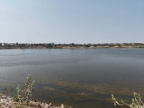 ದುರ್ಗತಿಗೆ ತಲುಪಿದ ಪ್ರವಾಸಿ ಕೆರೆ