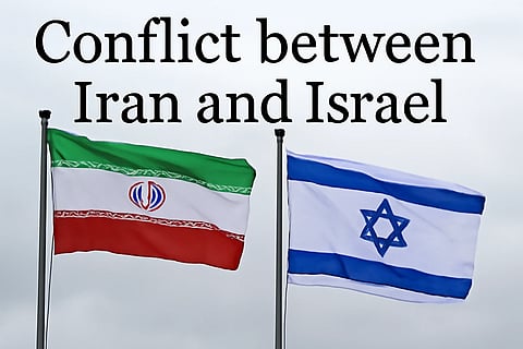 Conflict between Iran and Israel.