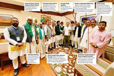 Rahul Gandhi meets farmers | ರೈತರ ಜೊತೆ ರಾಹುಲ್ ಭೇಟಿ