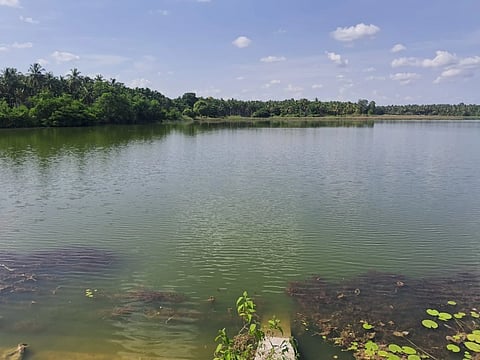ಬಳ್ಳೇಕೆರೆ  ಗ್ರಾಮದ  ಕೆರೆ