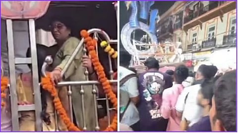 ಭೂಲೇಶ್ವರ್ ಚಾ ರಾಜಾ ದುರಂತ; ಮಂಡಳಿ ಅಧ್ಯಕ್ಷ ಸಂಕೇತ್ ನೆವ್ಶೆ ಅಂತ್ಯಕ್ರಿಯೆ ಮೆರವಣಿಗೆ ವಿಡಿಯೋ ವೈರಲ್