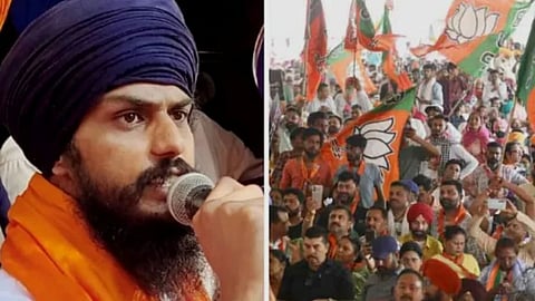 ಪಂಜಾಬ್​ನಲ್ಲಿ ಅಮೃತ್‌ಪಾಲ್ ಸಿಂಗ್ ಮತ್ತು ಬಿಜೆಪಿ ನಡುವಿನ ರಾಜಕೀಯ ಪೈಪೋಟಿ