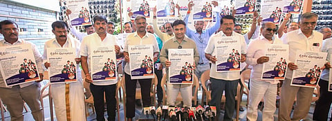 ಚಿಕ್ಕಬಳ್ಳಾಪುರದಲ್ಲಿ ಕೈಗೊಂಡಿದ್ದ ಸಭೆಯಲ್ಲಿ ಭಾಗವಹಿಸಿದ್ದ ಸಂಸದ ಡಾ ಕೆ.ಸುಧಾಕರ್‌ 