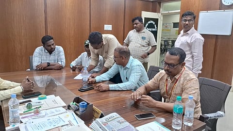 Haveri, Lokayukta Police, Raid, At Haveri CMC, Office, 