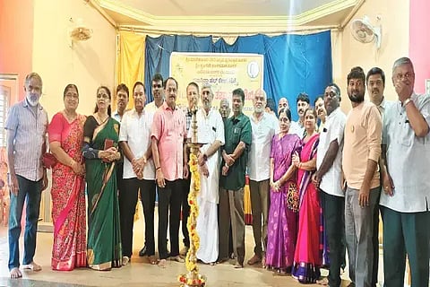 ಸಾಗರದಲ್ಲಿ ಆಯೋಜಿಸಿದ್ದ ಹೃದಯ ತಪಾಸಣಾ ಶಿಬಿರದಲ್ಲಿ ಎಂ.ನಾಗರಾಜ್, ಮಾಧವ ಭಟ್, ಎಂ.ಡಿ.ಆನಂದ್, ಅಶ್ವಿನಿಕುಮಾರ್, ಮ.ಸ.ನಂಜುಂಡಸ್ವಾಮಿ ಇತರರಿದ್ದರು.