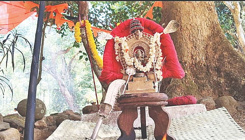 ಪನ್ನಂಗಾಲತಮ್ಮೆ ಉತ್ಸವ ಮೂರ್ತಿ. 