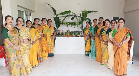 ಚೇರಂಬಾಣೆ ಗೌಡ ಮಹಿಳಾ ಒಕ್ಕೂಟದ ವತಿಯಿಂದ ಹಿಂದು ಪಂಚಾಂಗದ  ವರ್ಷದ ಮೊದಲ ದಿನ ಯುಗಾದಿ ಹಬ್ಬವನ್ನು ಅರ್ಥಪೂರ್ಣವಾಗಿ ಆಚರಿಸಲಾಯಿತು. 