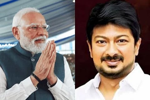 ಪ್ರಧಾನಿ ಮೋದಿ ಮತ್ತು ಡಿಸಿಎಂ ಉದಯನಿಧಿ ಸ್ಟಾಲಿನ್