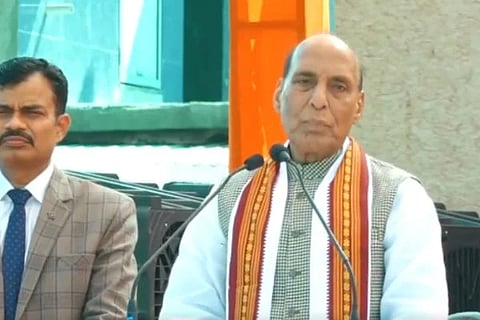 ಕೇಂದ್ರ ರಕ್ಷಣಾ ಸಚಿವ ರಾಜನಾಥ್ ಸಿಂಗ್