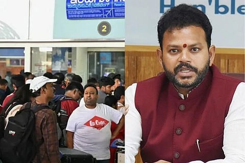 ನಾಗರಿಕ ವಿಮಾನಯಾನ ಸಚಿವ ರಾಮ್ ಮೋಹನ್ ನಾಯ್ಡು