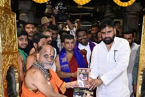 ಉಡುಪಿ ಶ್ರೀಕೃಷ್ಣ ಮಠದಲ್ಲಿ ಡಿಸಿಎಂ ಪವನ್ ಕಲ್ಯಾಣ್