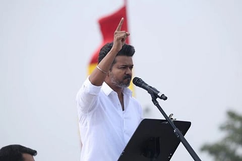 ಟಿವಿಕೆ ಮುಖ್ಯಸ್ಥ ಮತ್ತು ನಟ ದಳಪತಿ ವಿಜಯ್