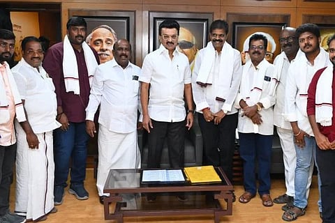 ಸಿಎಂ ಎಂ.ಕೆ.ಸ್ಟಾಲಿನ್ ನೇತೃತ್ವದಲ್ಲಿ ಪಿ.ಟಿ.ಸೆಲ್ವಕುಮಾರ್ ಡಿಎಂಕೆ ಸೇರ್ಪಡೆಯಾಗಿರುವುದು