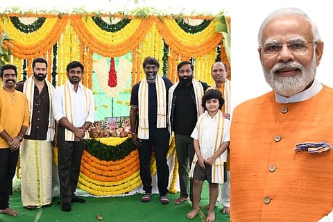 ಮಾ ವಂದೇ ಚಿತ್ರಕ್ಕೆ ಚಾಲನೆ ನೀಡಿರುವುದು.