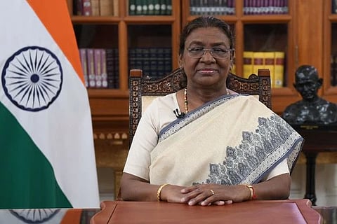 ರಾಷ್ಟ್ರಪತಿ ದ್ರೌಪದಿ ಮುರ್ಮು