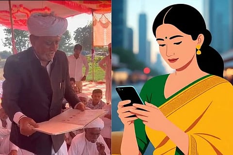 ಚೌಧರಿ ಸಮುದಾಯದ ಸಭೆಯ ಚಿತ್ರ