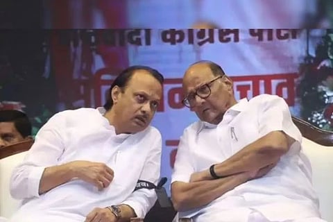 ಶರದ್ ಪವರ್ ಮತ್ತು ಅಜಿತ್ ಪವರ್